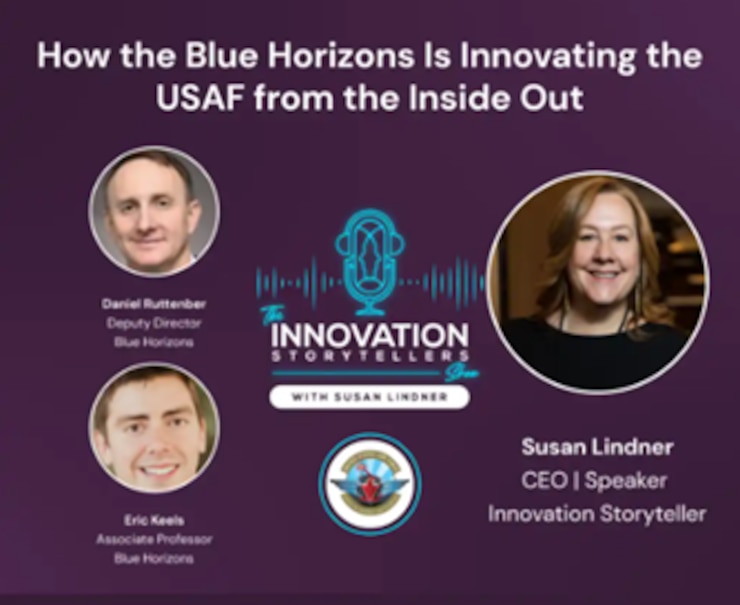 This conversation with the team behind the US Air Force’s Blue Horizons fellowship is one of the most inspiring deep dives into innovation under extreme constraints ever hosted by Innovation Story Tellers.