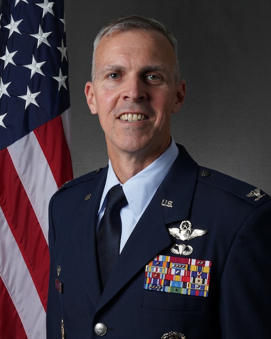 Col. Trevor T. Merrell, 432d Wing and 432d Air Expeditionary Wing commander, Creech Air Force Base, Nevada