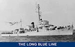 Coast Guard Cutter Vance WDE 487 working with a Sangley Point PBM-5G.
