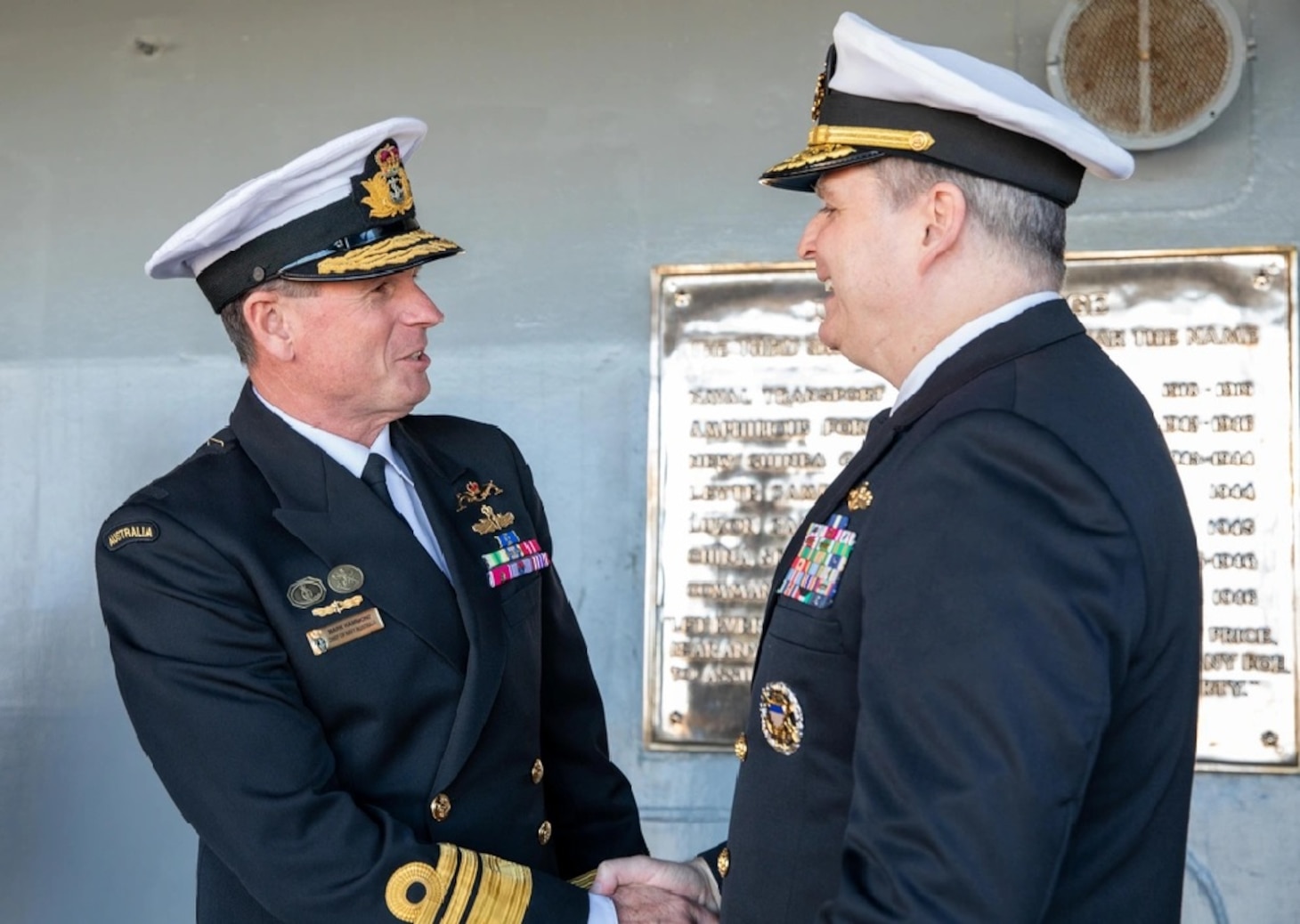 Australian Chief of Navy Visits Commander, 7th Fleet