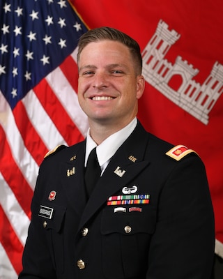 Official photo of Maj. Charles R. Snodgrass, Deputy District Commander, USACE-Albuquerque District.