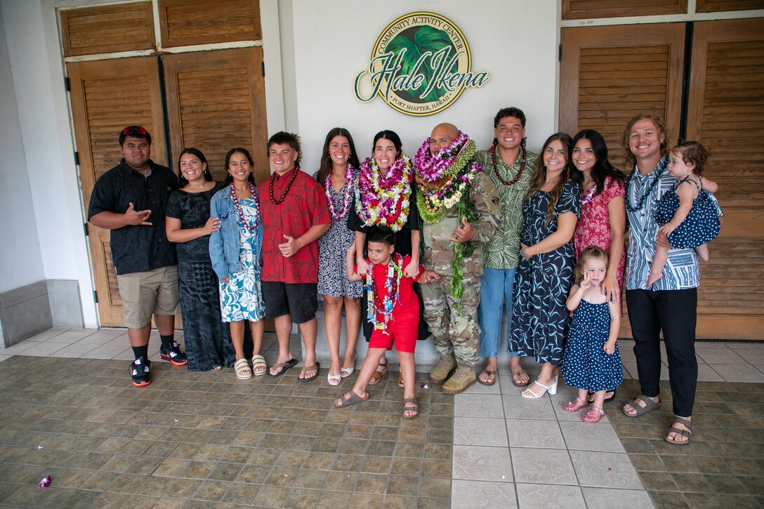 Command Sgt. Maj. Jaime Lopez retires with 26 years of dedicated service at a June 25 ceremony at Ft. Shafter, Hawaii.