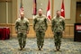 Command Sgt. Maj. Zachary R. Plummer assumed responsibility as the new Pacific Ocean Division (POD) Command Sergeant Major at a June 25 ceremony at Ft. Shafter, Hawaii.