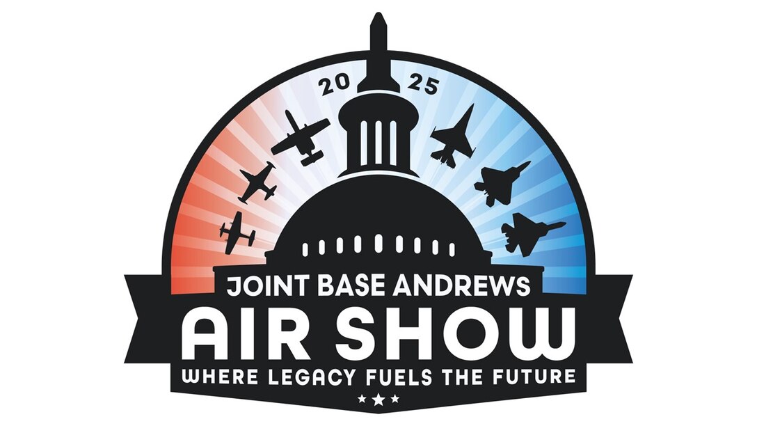 Logo for the Air Show at Joint Base Andrews in September 2025