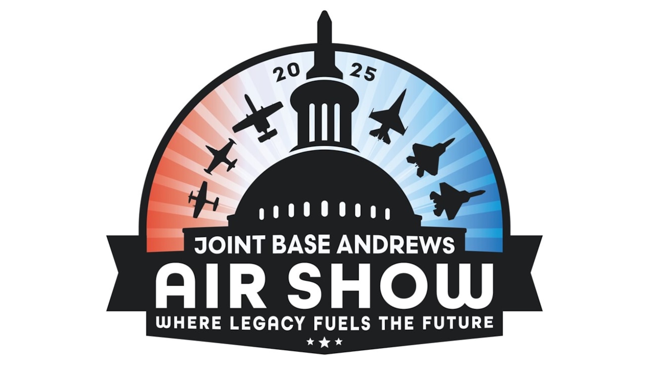 Logo for the Air Show at Joint Base Andrews in September 2025