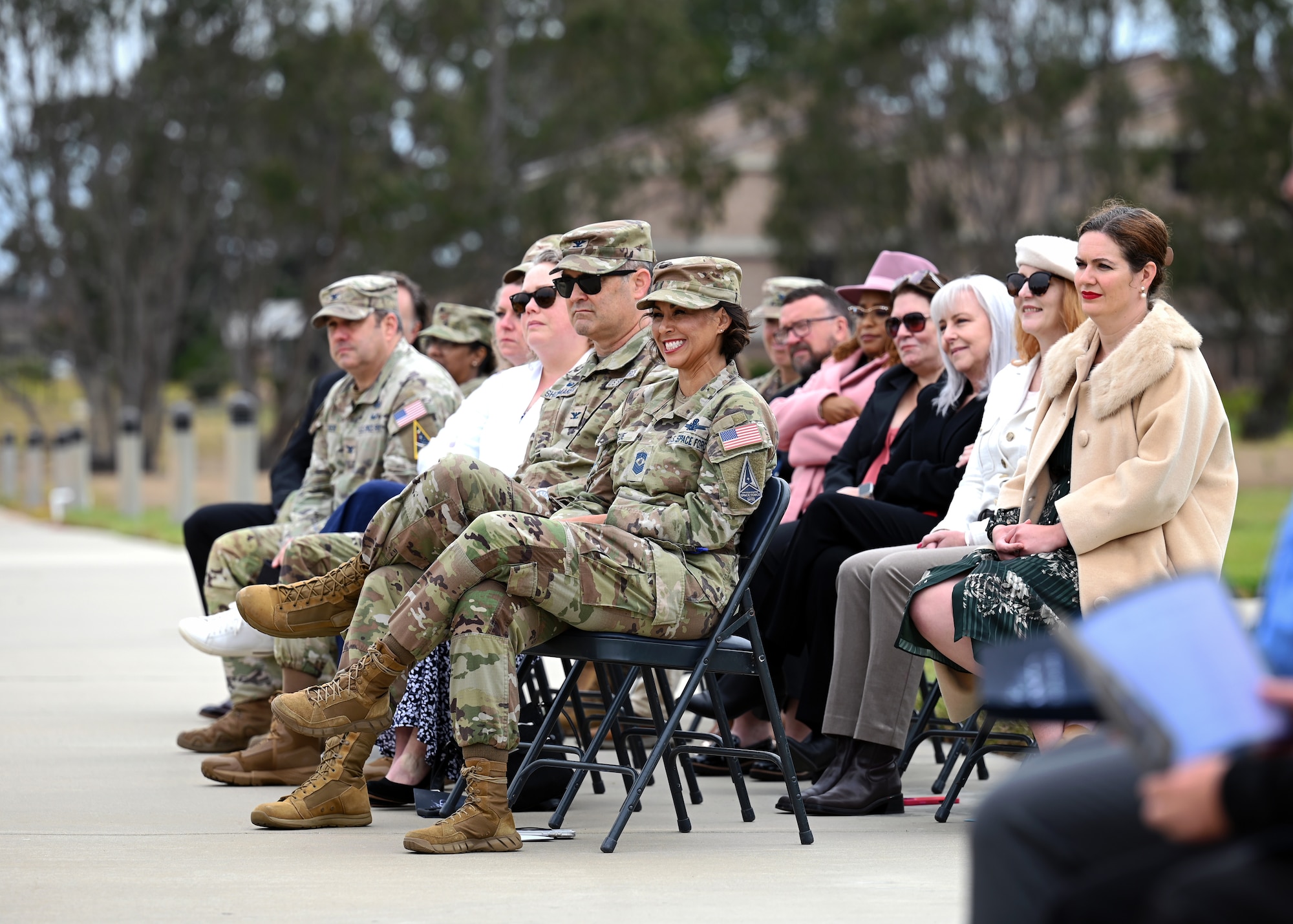 The Space Delta 1 Change of command ceremony marked the official transition of command from U.S. Space Force Col. Peter “Charlie” Norsky to U.S. Space Force Col. Krista N. St. Romain.
