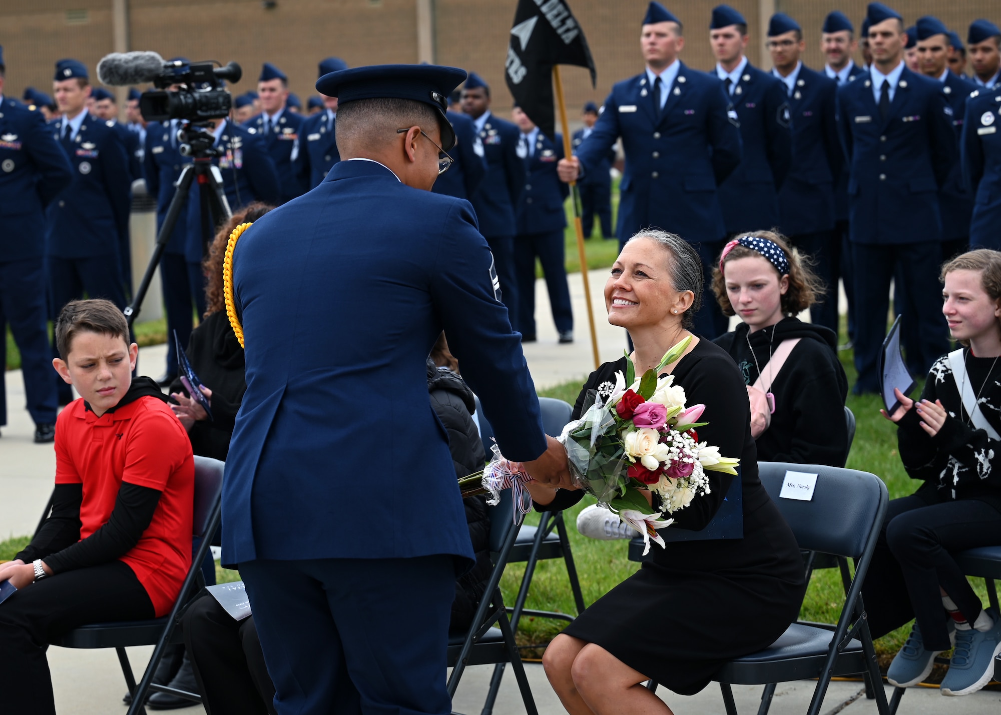 The Space Delta 1 Change of command ceremony marked the official transition of command from U.S. Space Force Col. Peter “Charlie” Norsky to U.S. Space Force Col. Krista N. St. Romain.