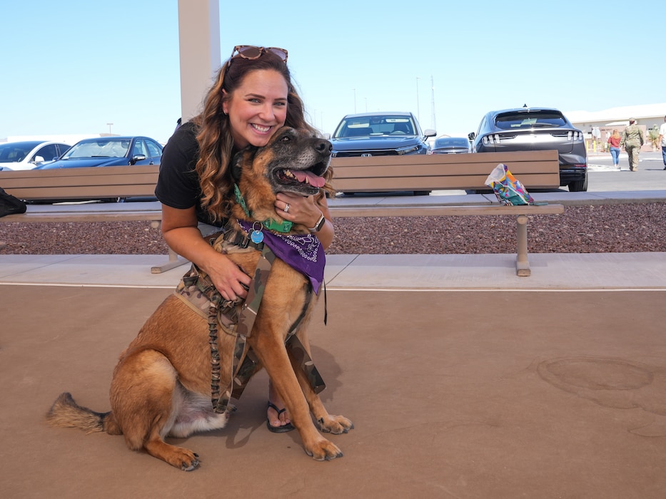 Paws Against Domestic Violence 2024 at Creech Air Force Base