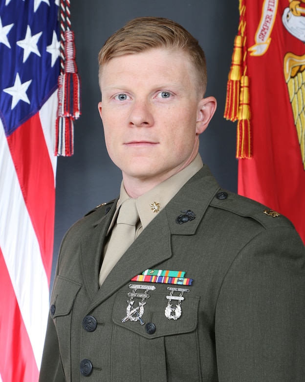 MAJ. DYLAN RIEDELL COMMANDING OFFICER OF RECRUITING STATION SAN ANTONIO