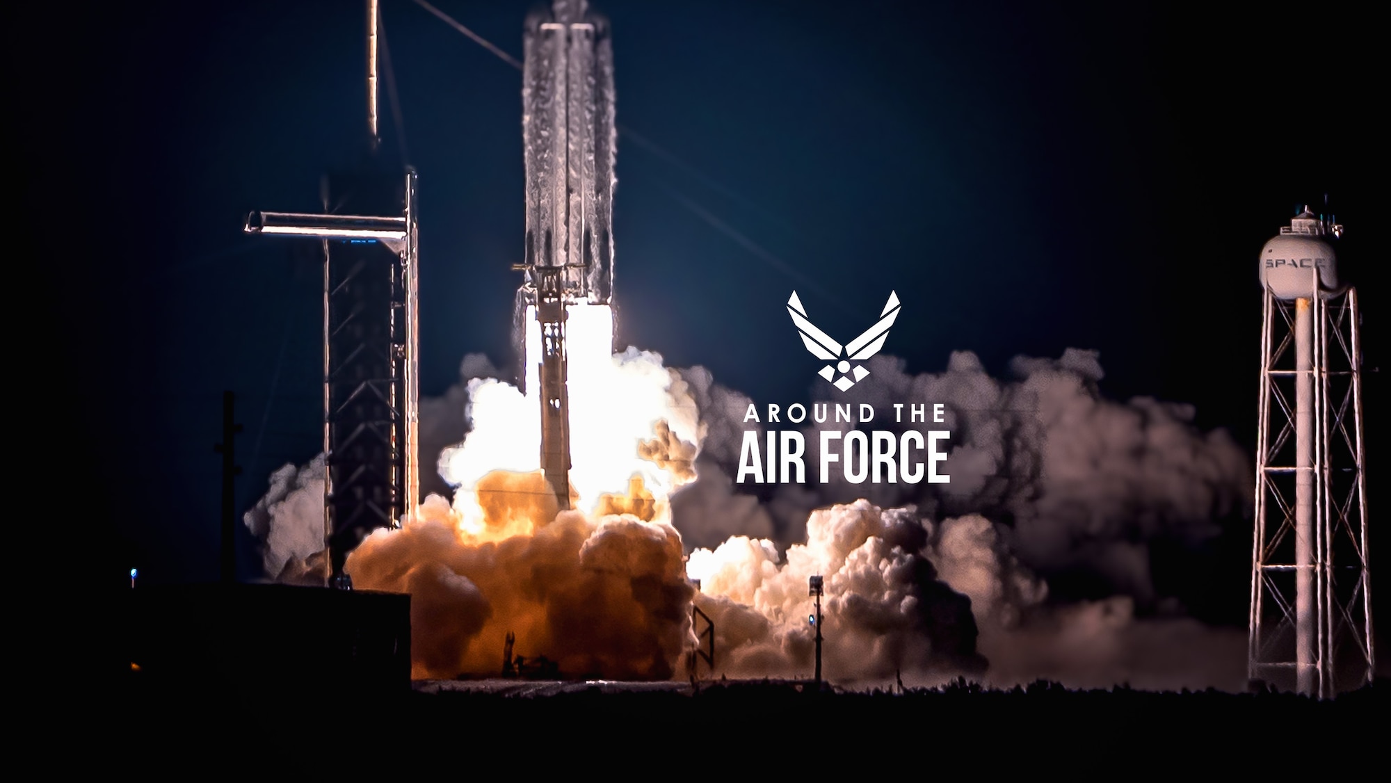 Rocket taking off