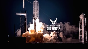 Rocket taking off
