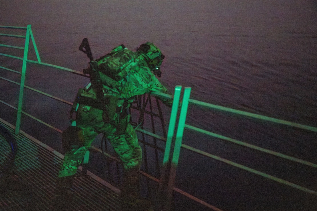 Naval Special Warfare Conducts Joint Training