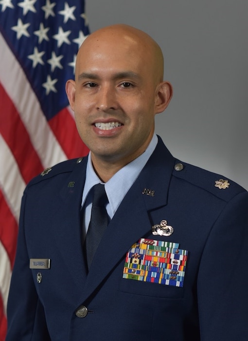 Official biography photo for Lt. Col. Villarreal.