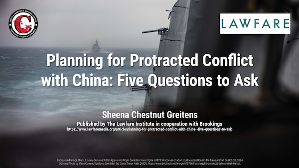 Slide for Planning for Protracted Conflict with China: Five Questions to Ask