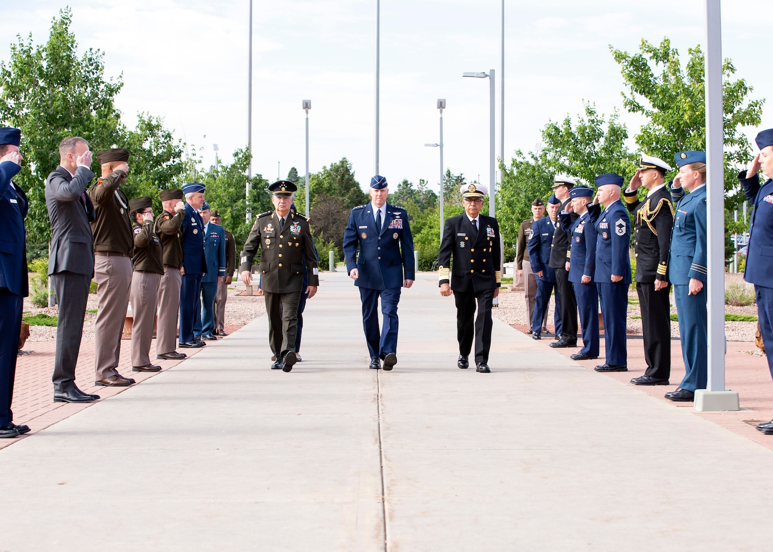 The Secretary of National Defense of Mexico and the Secretary of the Navy of Mexico visit U.S. Northern Command.