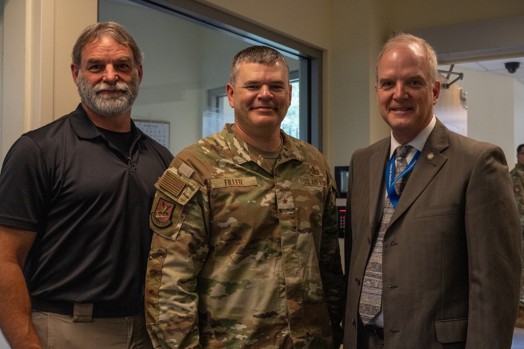 Brig. Gen. Brian Filler toured the installation and met with Airmen from the 673d SFS to answer questions, award Airmen for their achievements and get a better understanding of the mission. On his tour, he visited various JBER and Security Forces facilities, attended an office call at the 11th Air Force combined headquarters, and spoke with Airmen at the 673d SFS all-call.