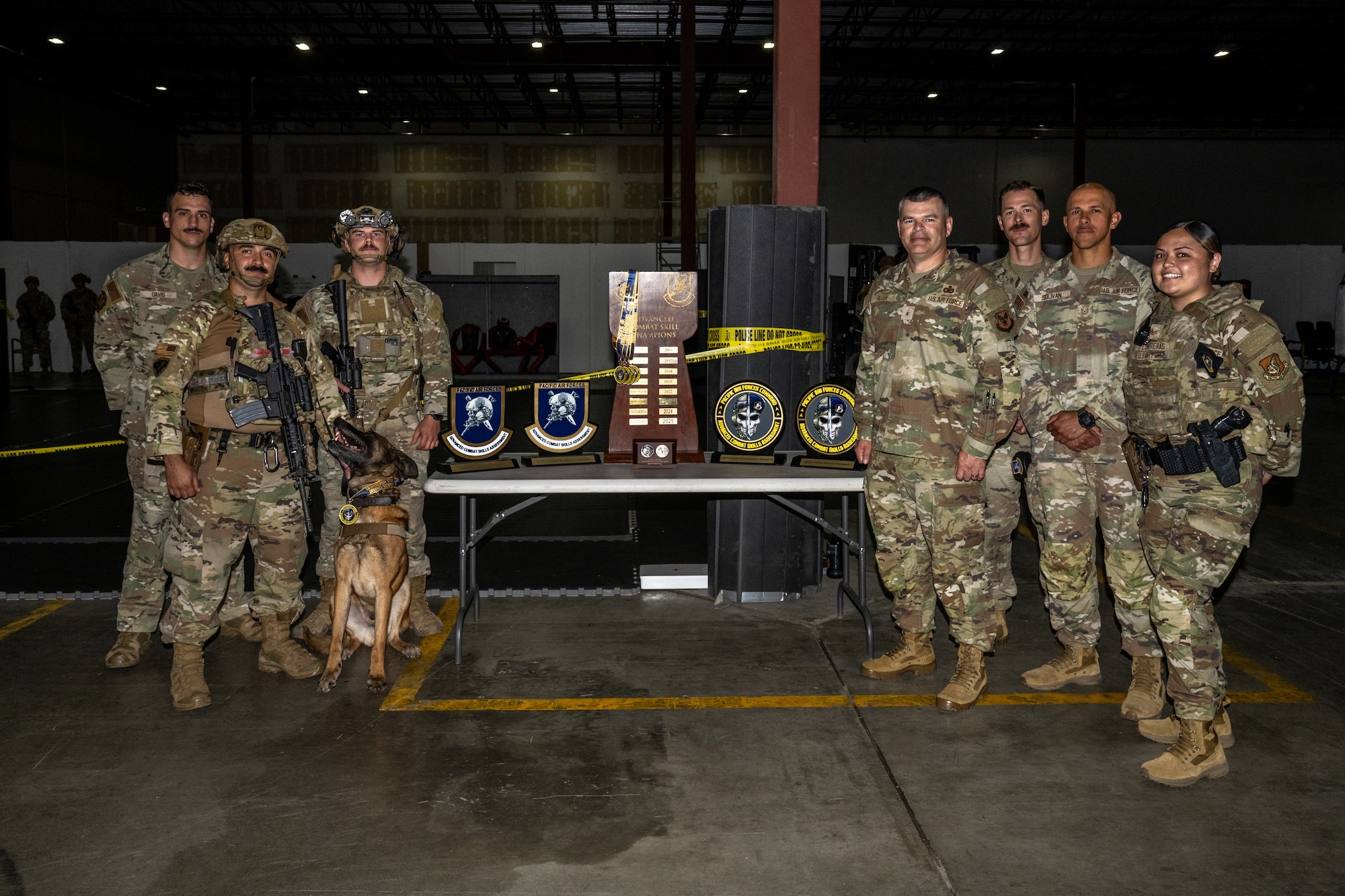 Brig. Gen. Brian Filler toured the installation and met with Airmen from the 673d SFS to answer questions, award Airmen for their achievements and get a better understanding of the mission. On his tour, he visited various JBER and Security Forces facilities, attended an office call at the 11th Air Force combined headquarters, and spoke with Airmen at the 673d SFS all-call.