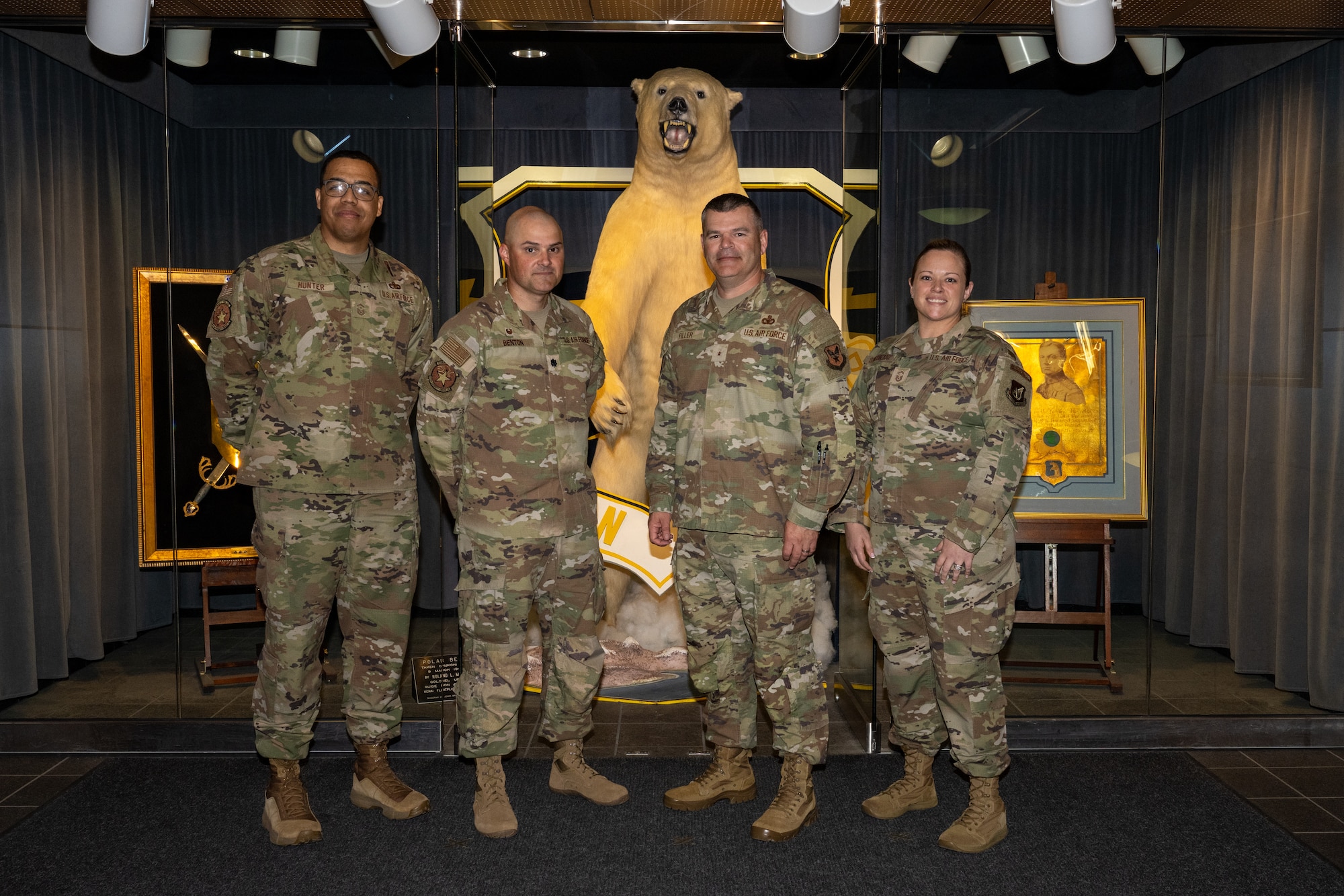 Brig. Gen. Brian Filler toured the installation and met with Airmen from the 673d SFS to answer questions, award Airmen for their achievements and get a better understanding of the mission. On his tour, he visited various JBER and Security Forces facilities, attended an office call at the 11th Air Force combined headquarters, and spoke with Airmen at the 673d SFS all-call.