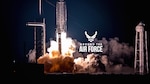 Rocket taking off