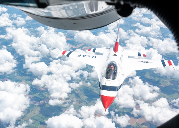 aircraft in flight