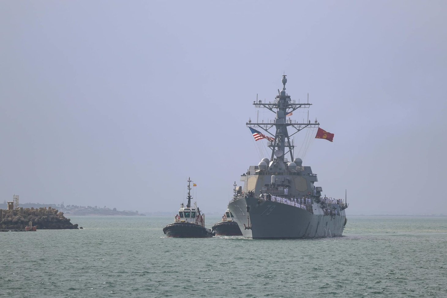 USS Oscar Austin (DDG 79) Completes Patrol with Newly Awarded Combat Action Ribbon