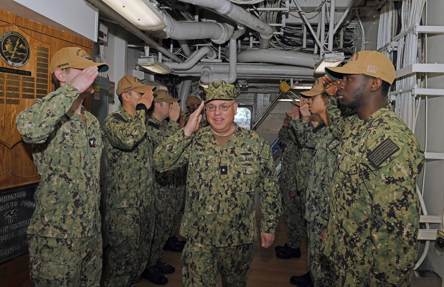 USS Mount Whitney Hosts DV Day during BALTOPS 25