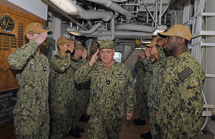 USS Mount Whitney Hosts DV Day during BALTOPS 25