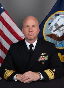 Rear Adm. Luke Frost is a native of South Bend, Indiana. He is a graduate of the University of Notre Dame, where he earned a degree in Finance and Business Economics and was commissioned in 1996. He holds a Master of Arts in National Security and Strategic Studies from the United States Naval War College, where he graduated with highest distinction and was recognized as the President’s Honor Graduate.
