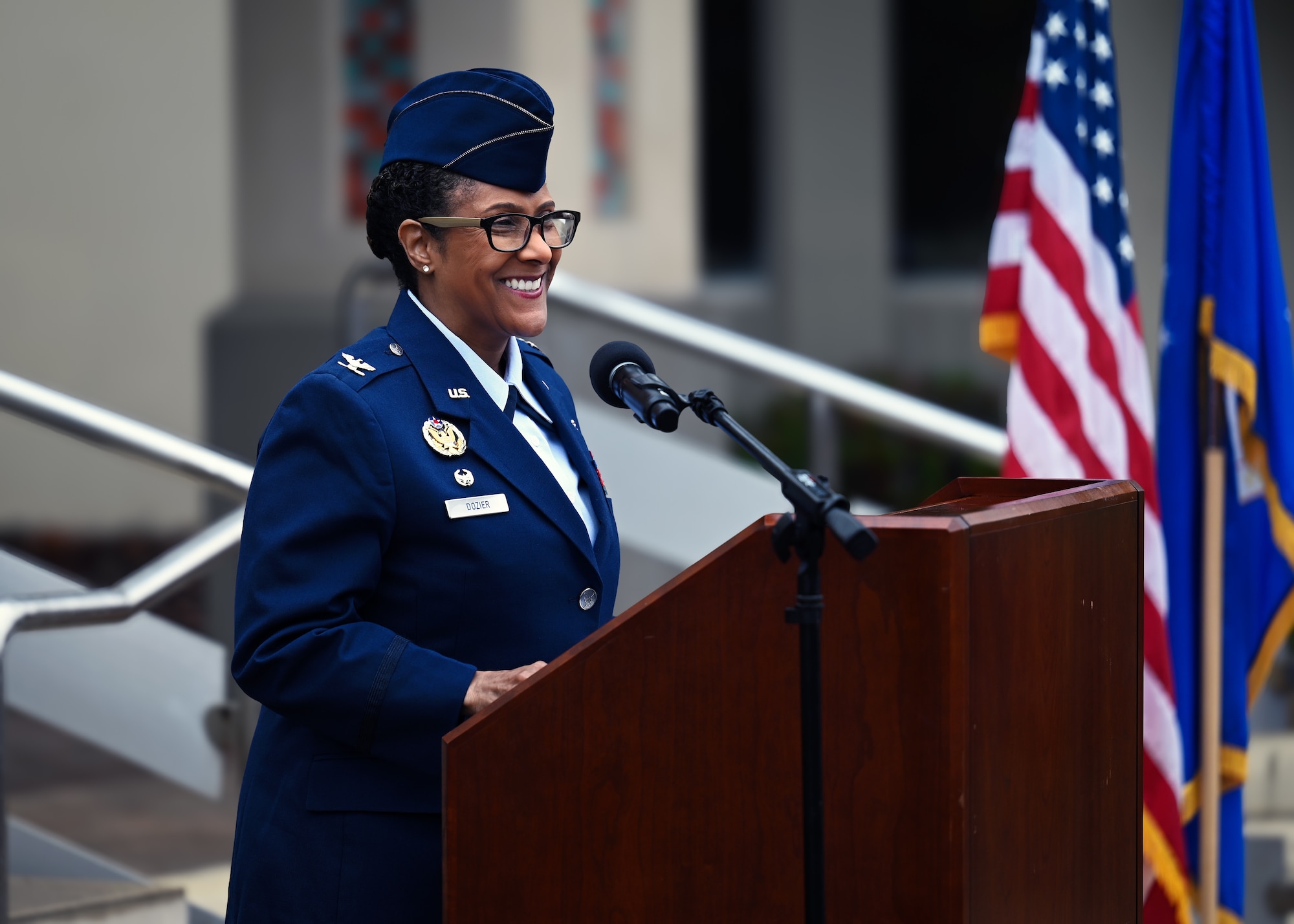The 30th Medical group held a change of command ceremony and the transition of leadership from U.S. Air Force Lt. Col Tonya N. Barry to U.S. Air Force Lt. Col Christopher J. Smith
