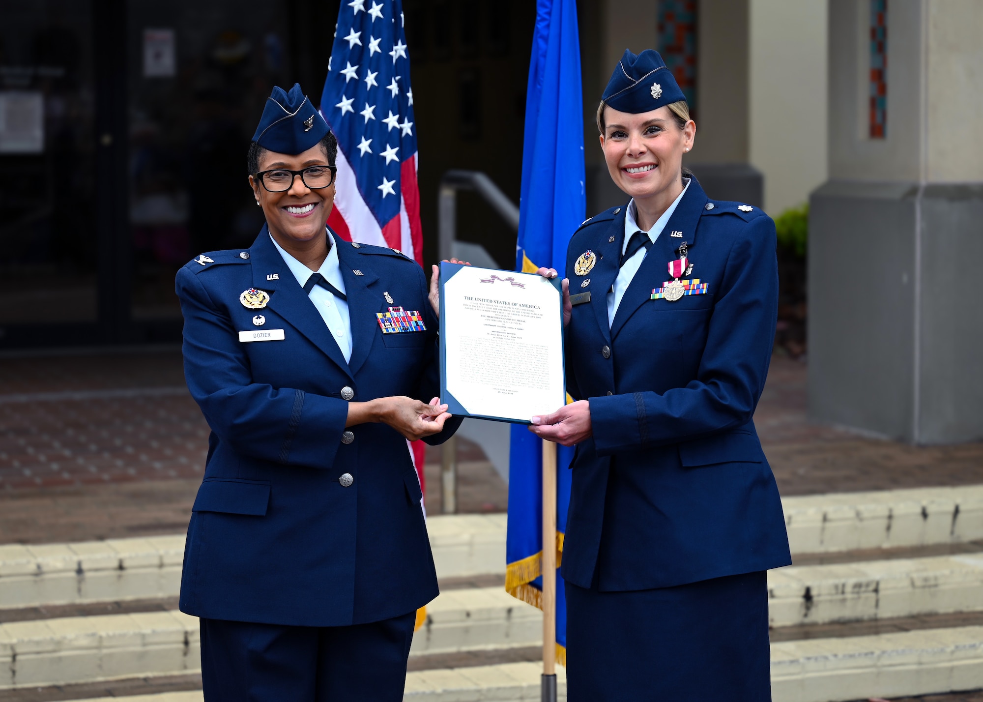 The 30th Medical group held a change of command ceremony and the transition of leadership from U.S. Air Force Lt. Col Tonya N. Barry to U.S. Air Force Lt. Col Christopher J. Smith
