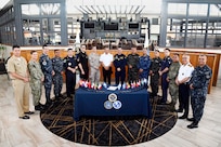 During the UNITAS 2025 Final Planning Conference in Jacksonville, Fla., lead delegates of participating nations' Navy and Marine planning teams signed a memorandum of understanding for UNITAS 2025 participation, agreeing to how each country's military services will support and participate in the exercise.  The conference brought together representatives from the U.S. and partner nations to finalize plans for UNITAS 2025, the 66th iteration of the world’s longest-running multinational maritime exercise.