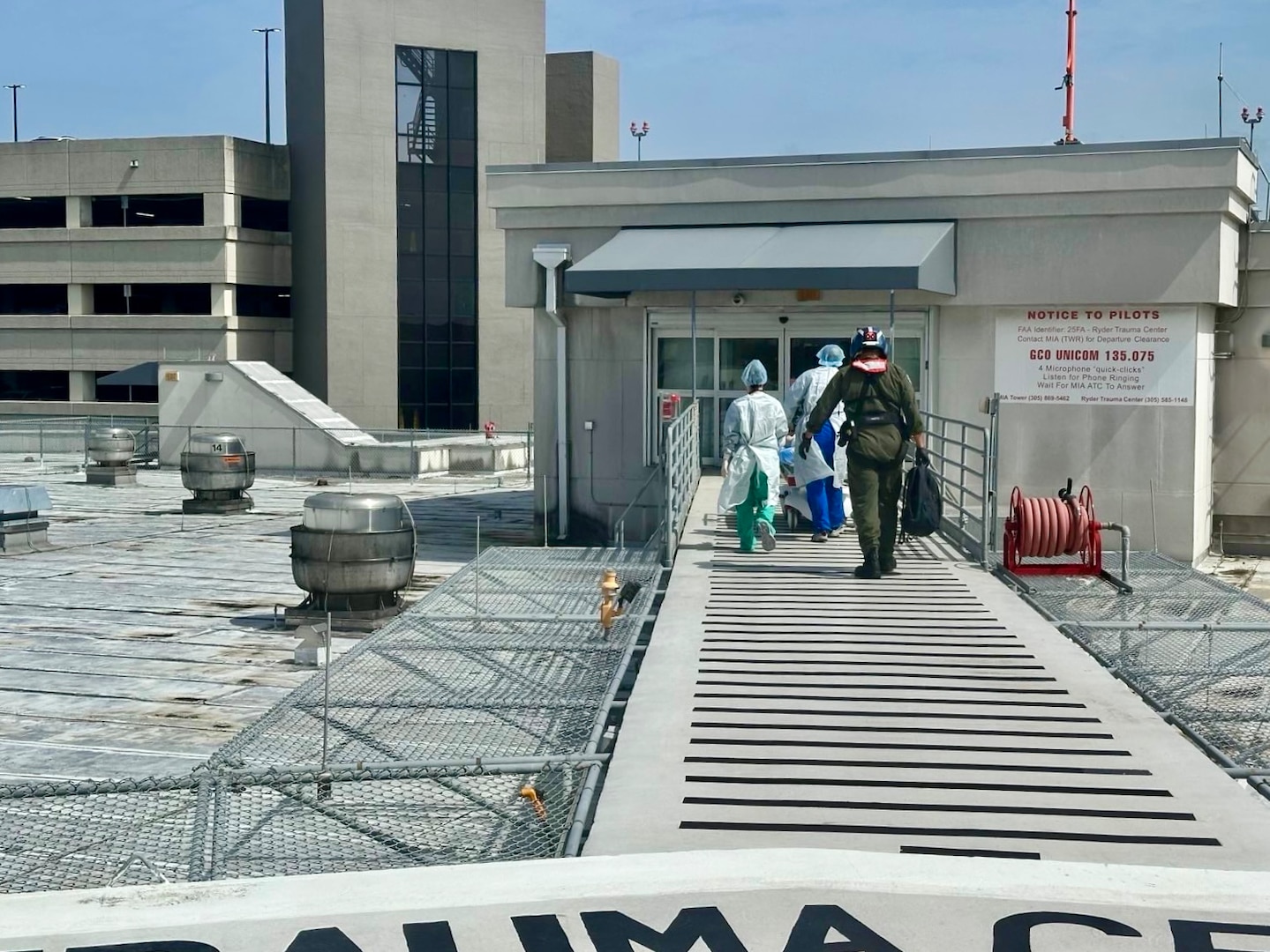 A Coast Guard Air Station Miami aircrew medically evacuates a man from a 100-foot supply vessel approximately 70 nautical miles southeast of Key West, June 28, 2025. The man reportedly sustained an arm injury while aboard the vessel and was transported to Jackson Memorial Hospital for a higher level of care. (U.S. Coast Guard photo by Air Station Miami)