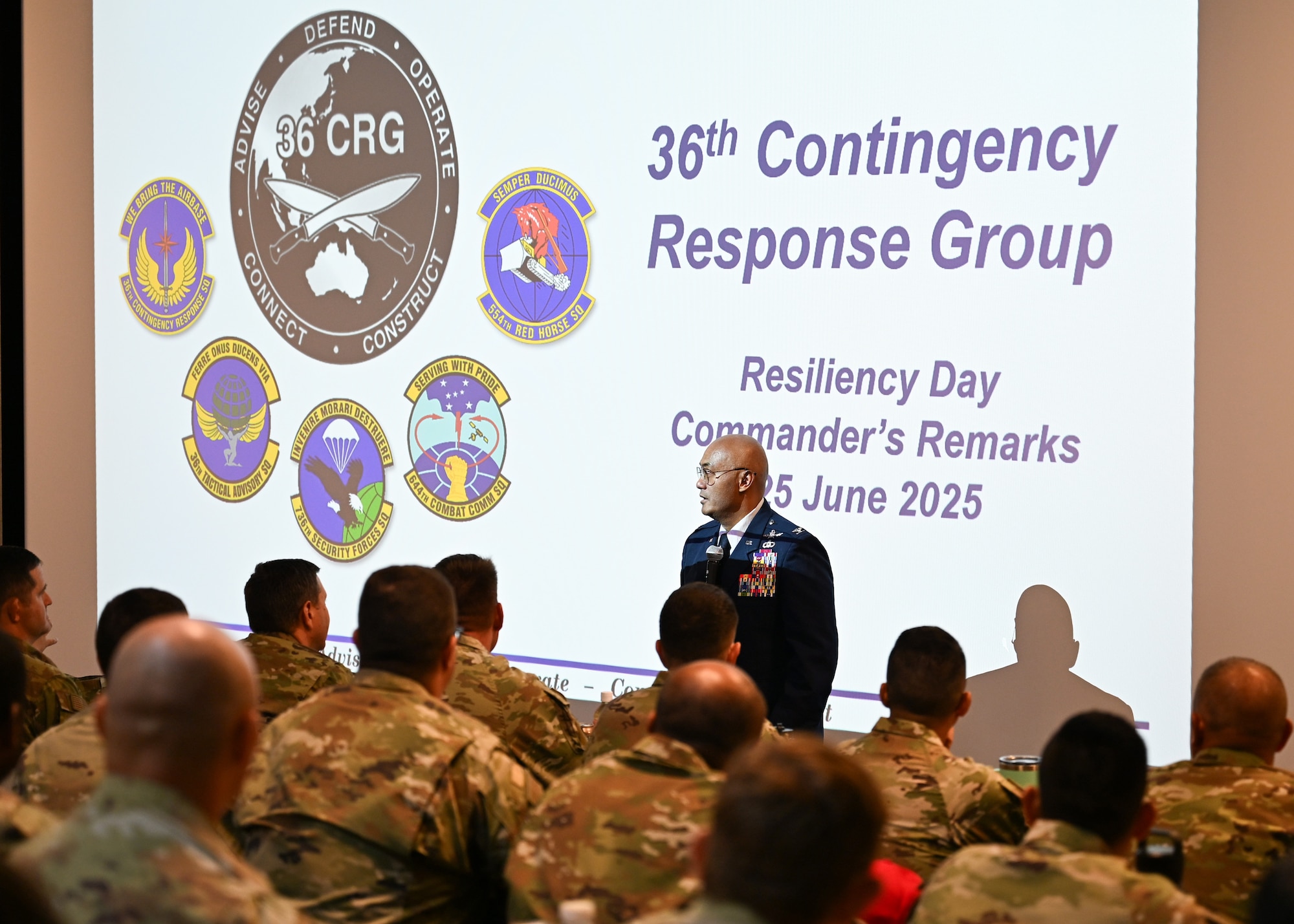 Resiliency events aim to help strengthen connections between units and build foundational resiliency skills.(U.S. Air Force photo by Senior Airman Audree Campbell)