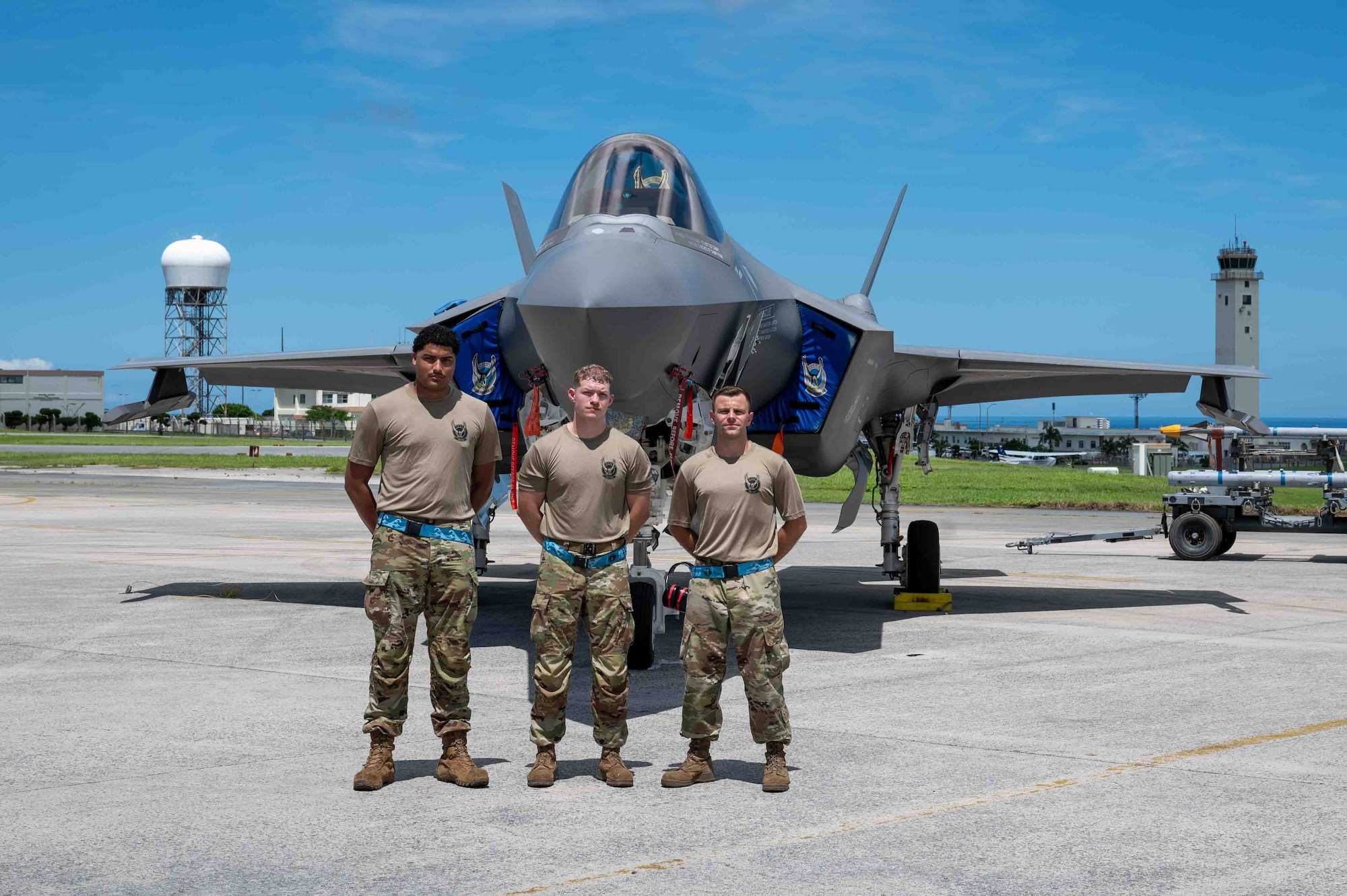 service members pose for a photo