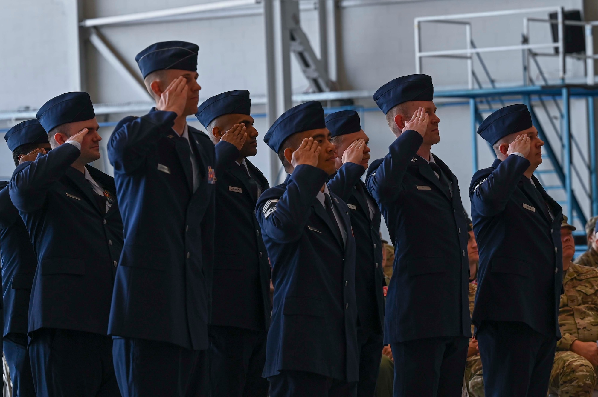 The Airman welcomed Lt. Col. Warner as he took command of the 95th RS, which started its service to Europe, Africa and the Mediterranean back in 1917 and remains the oldest and most decorated squadron in the United States Air Force.