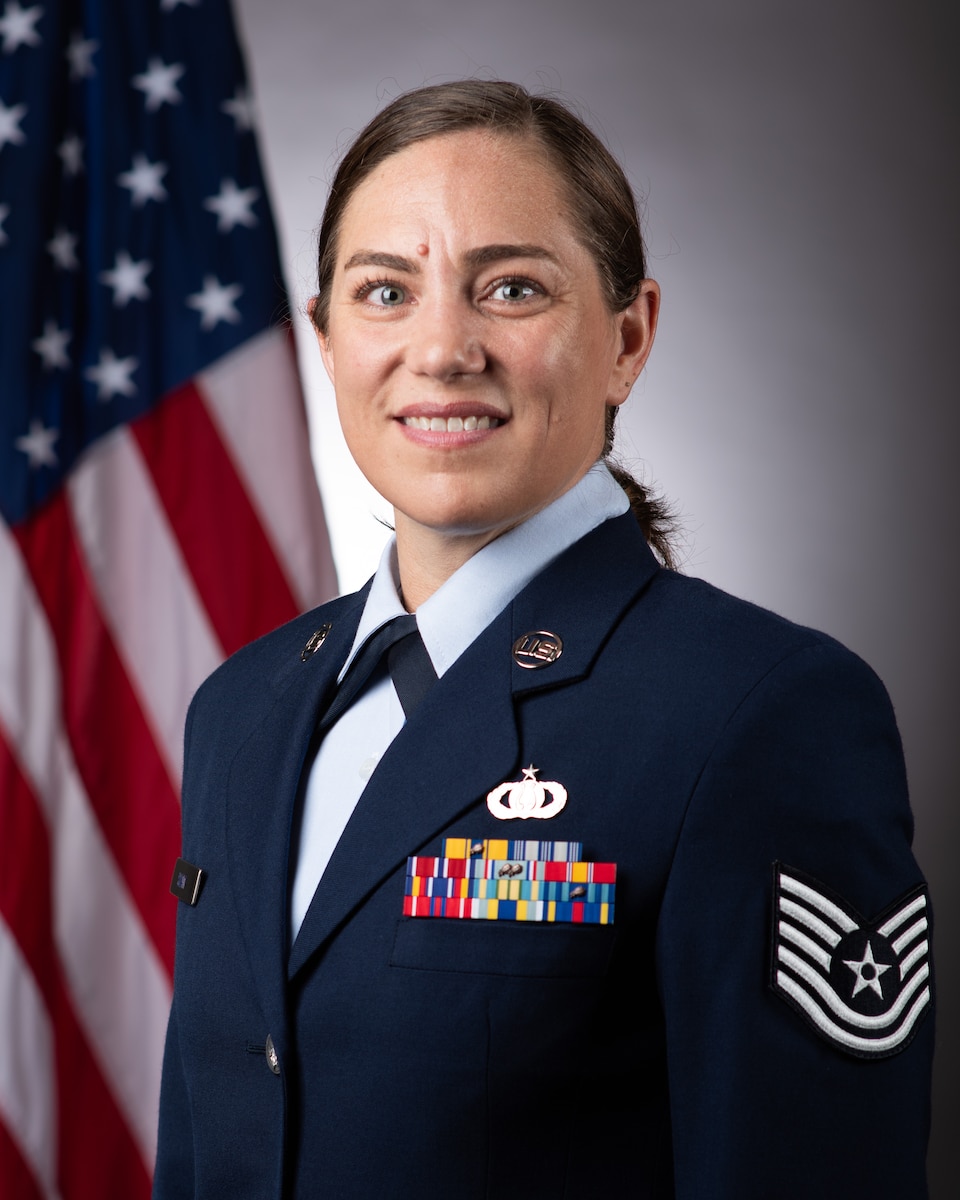 Technical Sergeant Alaina Shaw Official Service Dress Photo