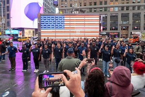 DEP Swear-In in Times Square