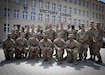 Members of the SPO section pose for a group photo during the HHC 310th ESC annual training in Poznan, Poland.