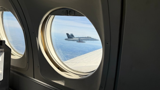 Army Reserve chief warrant officer circles the globe in C-12 Huron