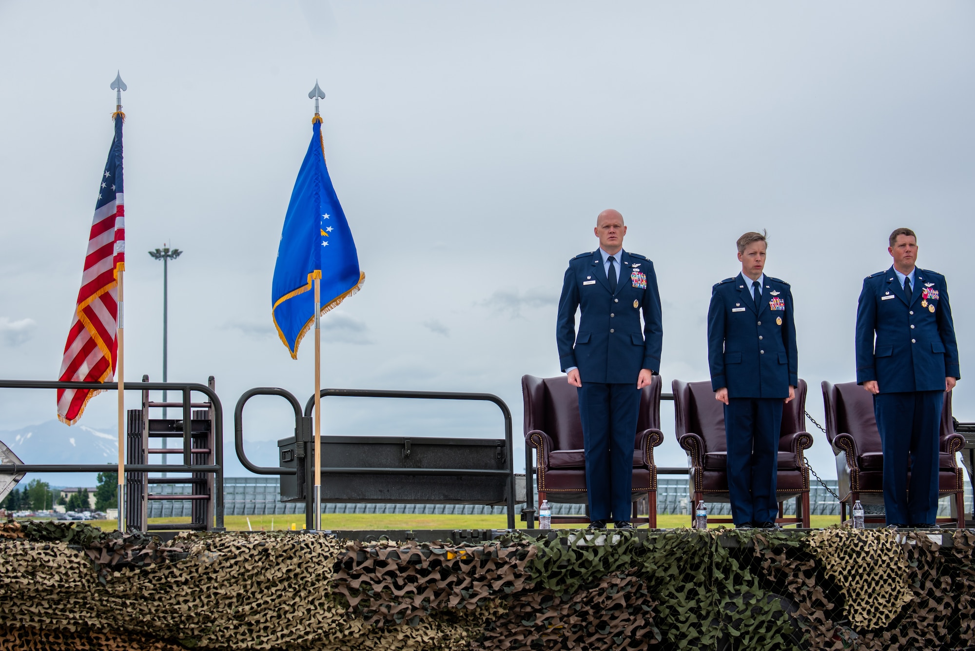 The 715th AMOG is responsible for forward-deployed command and control, aerial port and aircraft maintenance support, and more, throughout the Pacific theater.