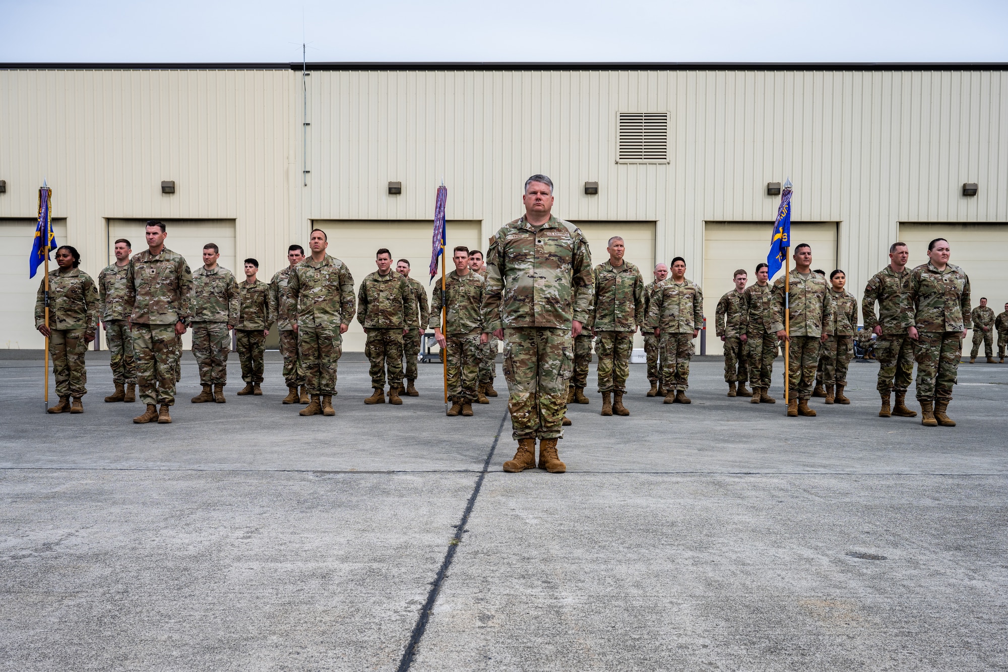 The 715th AMOG is responsible for forward-deployed command and control, aerial port and aircraft maintenance support, and more, throughout the Pacific theater.