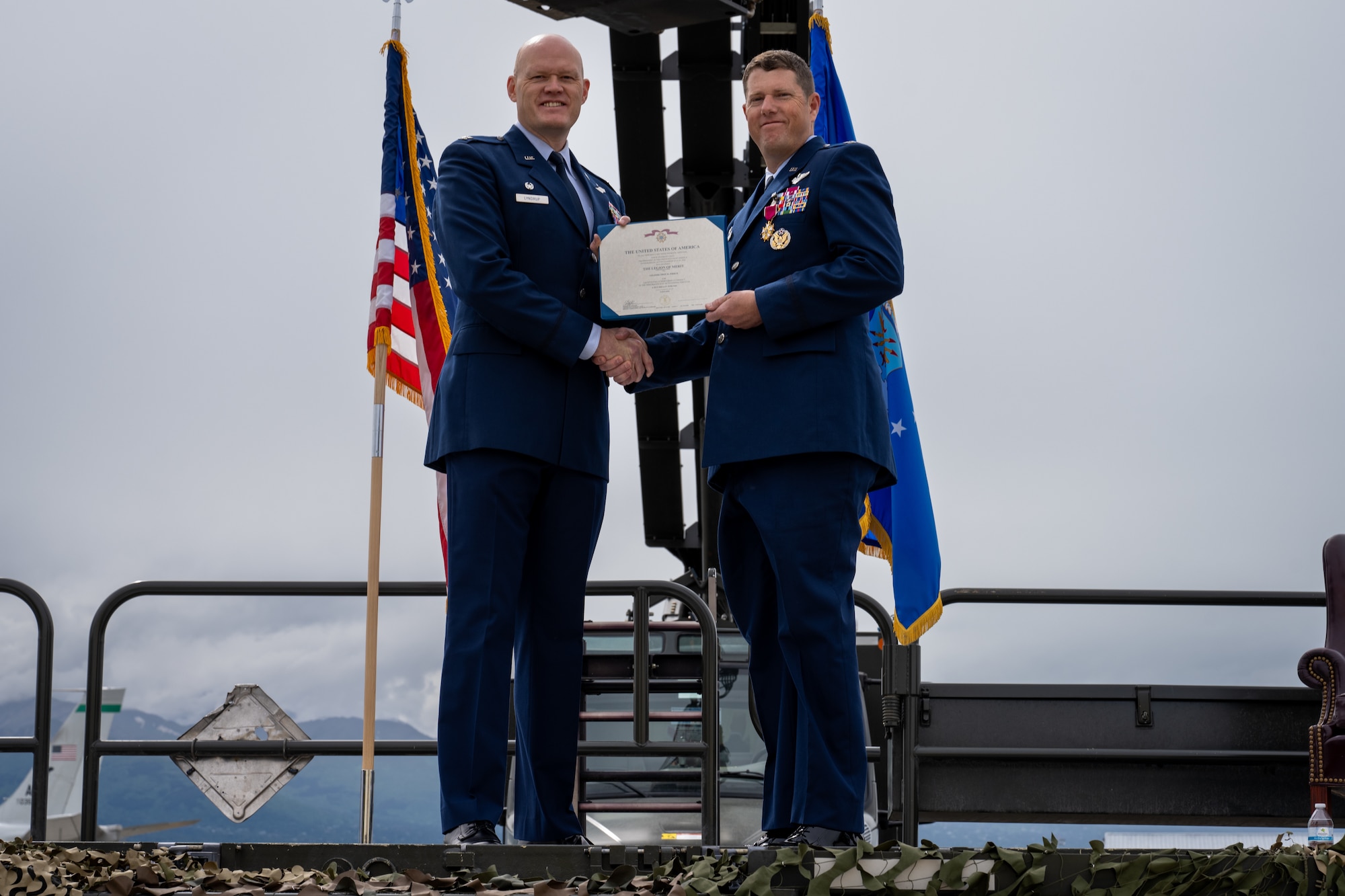 The 715th AMOG is responsible for forward-deployed command and control, aerial port and aircraft maintenance support, and more, throughout the Pacific theater.