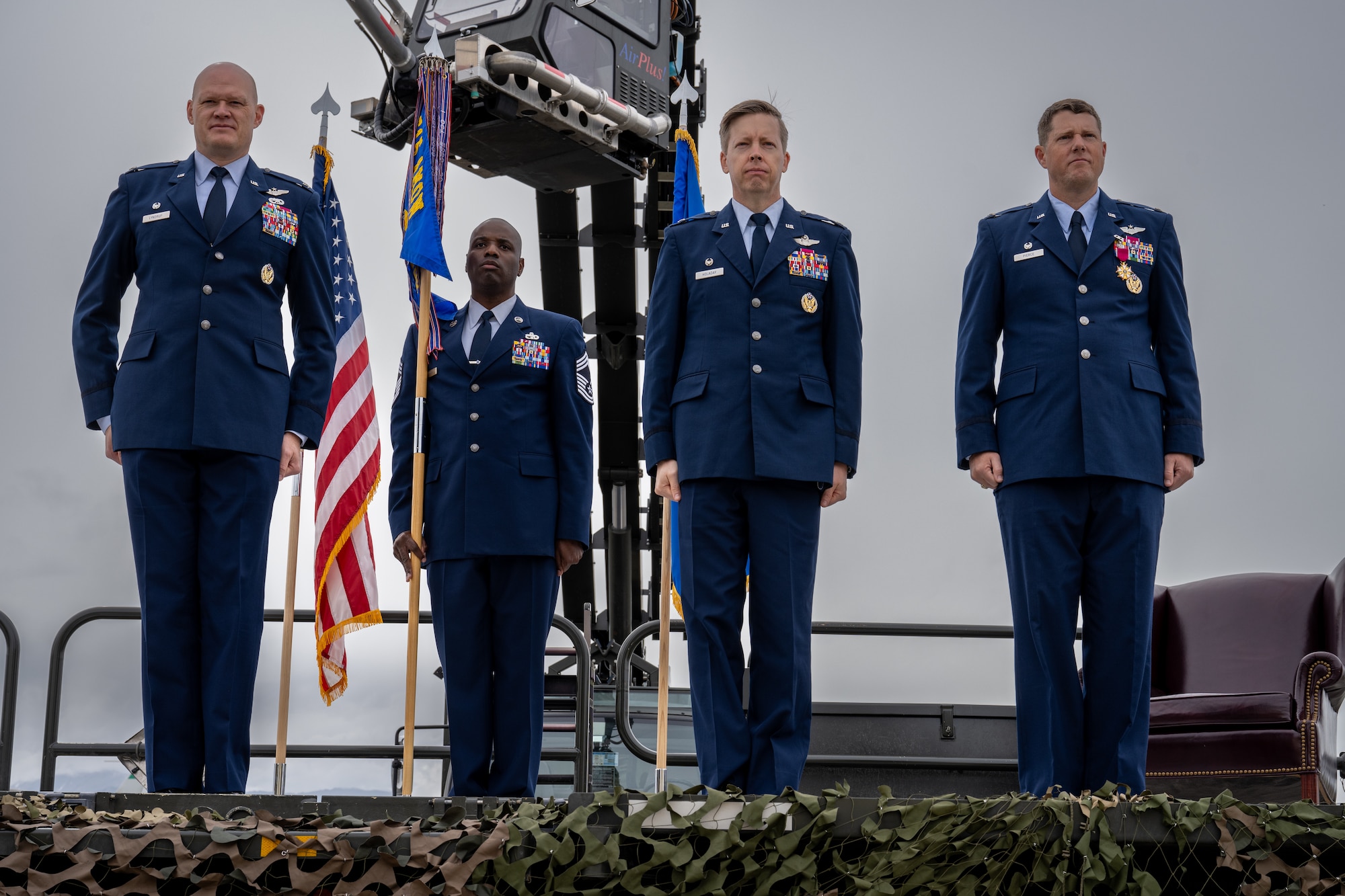 The 715th AMOG is responsible for forward-deployed command and control, aerial port and aircraft maintenance support, and more, throughout the Pacific theater.
