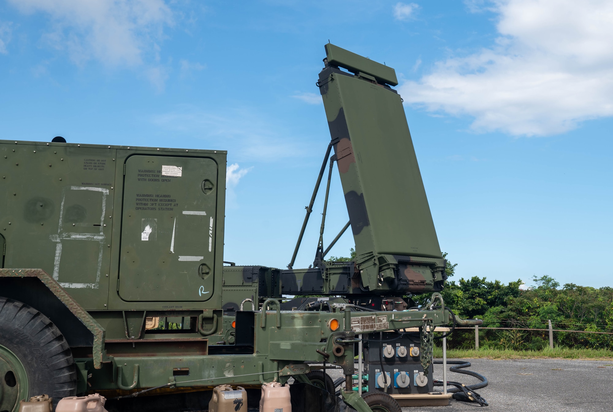Equipment being run.