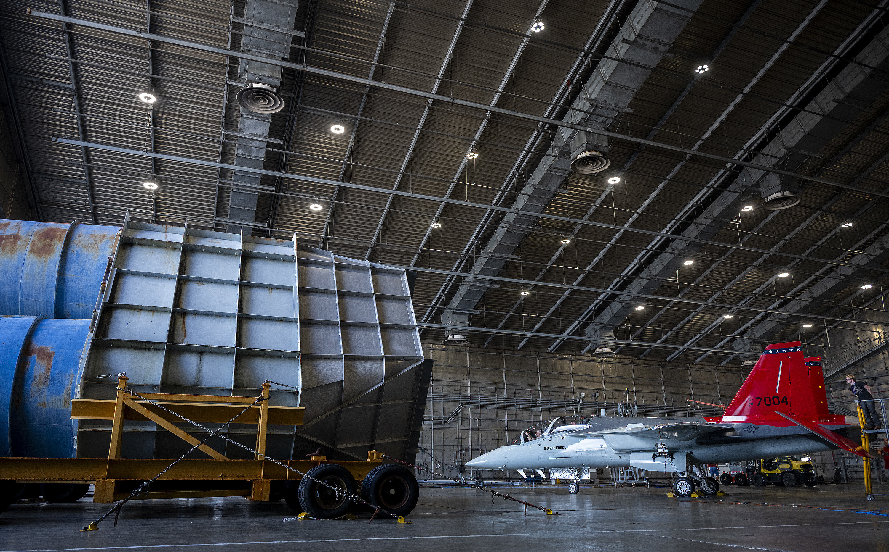 T-7A Red Hawk endures ice, winds, sun in new phase of climate
