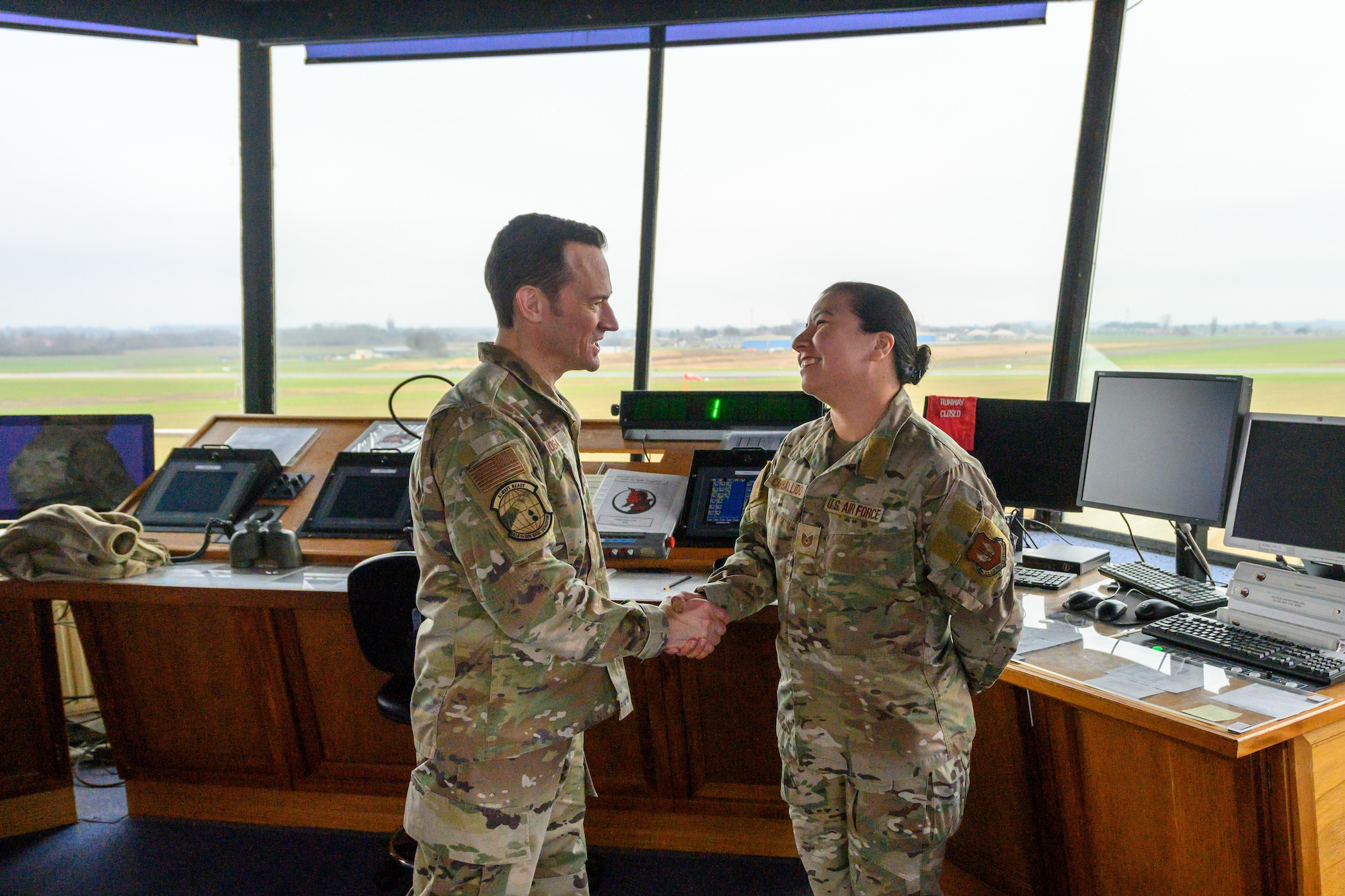 Gen Moga Visits Airmen