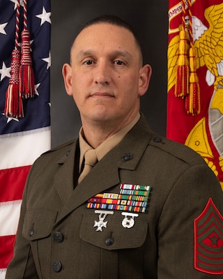 Portrait of Sgt. Maj. Michael A. Archer