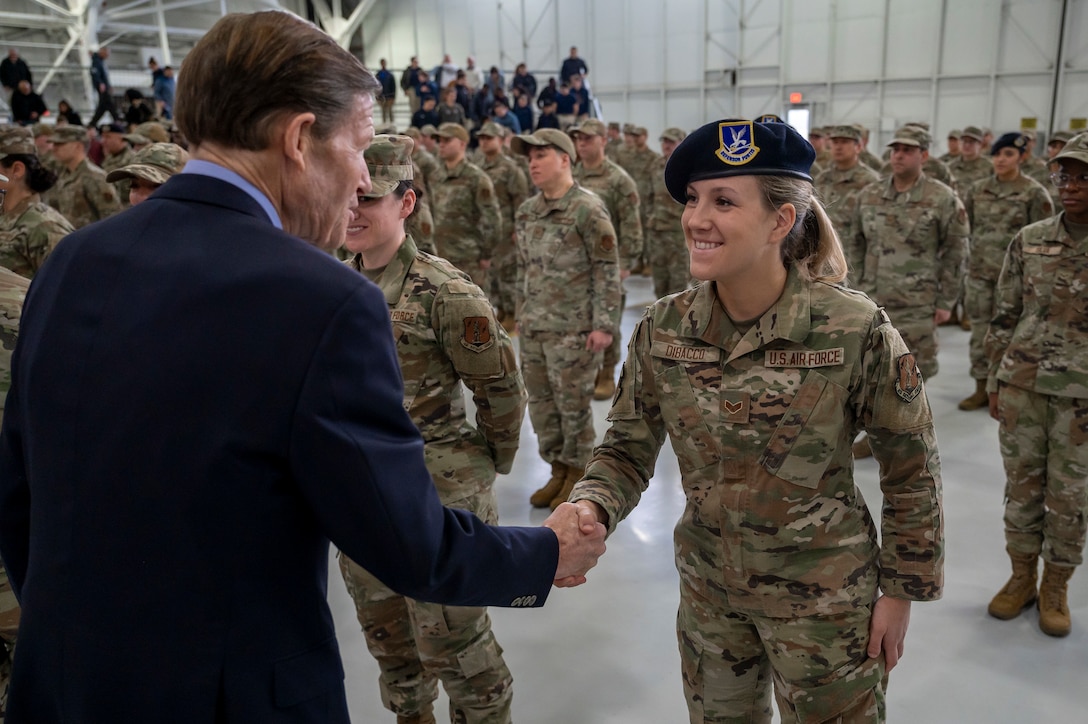 Joint send-off ceremony celebrates Connecticut Guardsmen as they prepare to deploy