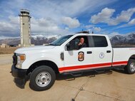 Gaylen Fish, assistant chief for operations at the Hill Air Force Base Fire and Emergency Services, was recognized by the Air Force as Fire Officer of the Year. (Photo by Tiana Bykowski)