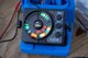 A fishing sonar is used for ice fishing on Devils Lake, North Dakota, Feb. 25, 2025. The sonar was used to help locate fish and determine the depth at which they were swimming. (U.S. Air Force photo by Senior Airman Kendra A. Ransum)